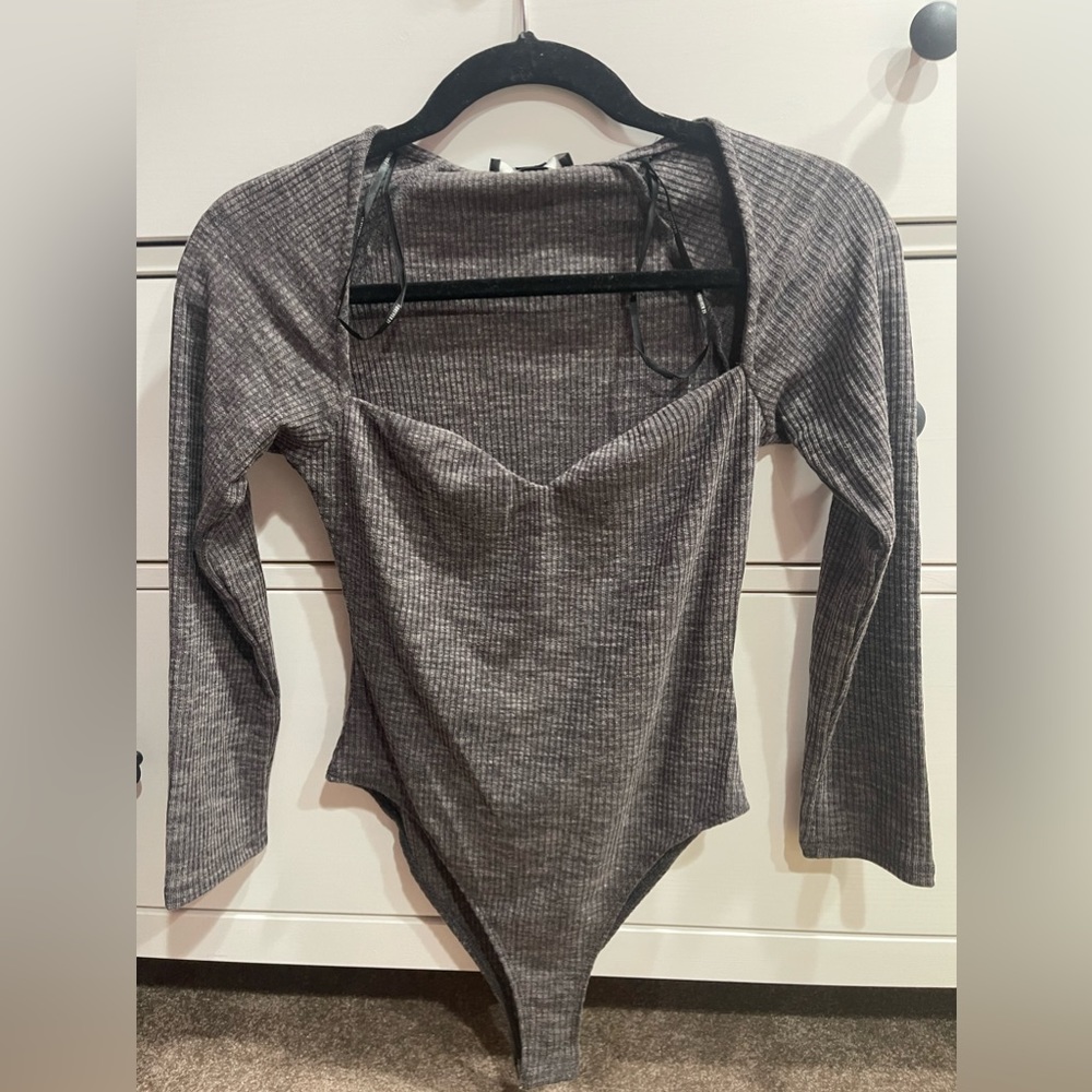 Forever 21 long sleeve bodysuit